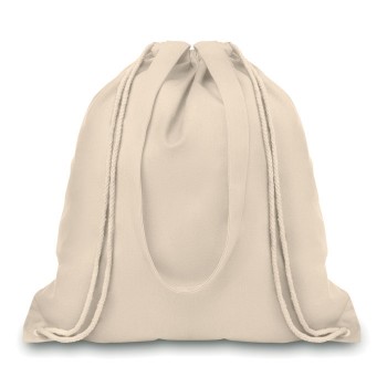 Canvas 2 Function Drawstring Bag 220gr/m²