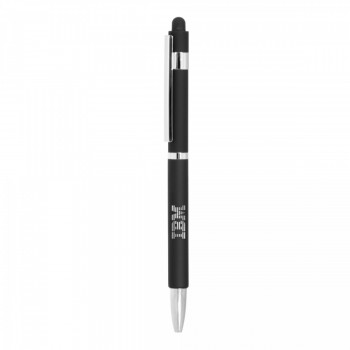 Hex Stylus Twist Action Metal Ballpen