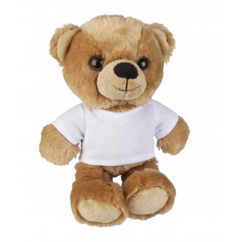 18cm Teddy With T-Shirt