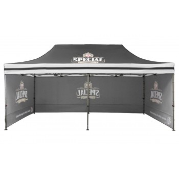 6m x 3m Gazebo Including x3 Side Walls