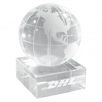 Crystal Globe on Base