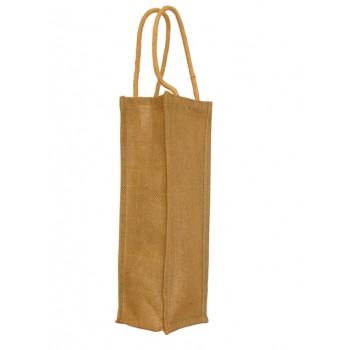 Jute Single Bottle Bag