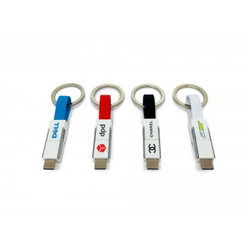 3-in-1 Keyring Charging Cable