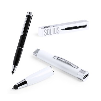 Power Bank Stylus Touch Ball Pen Solius