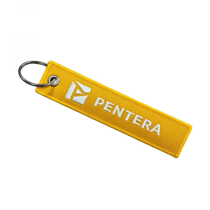 RPET Embroidered Keyring