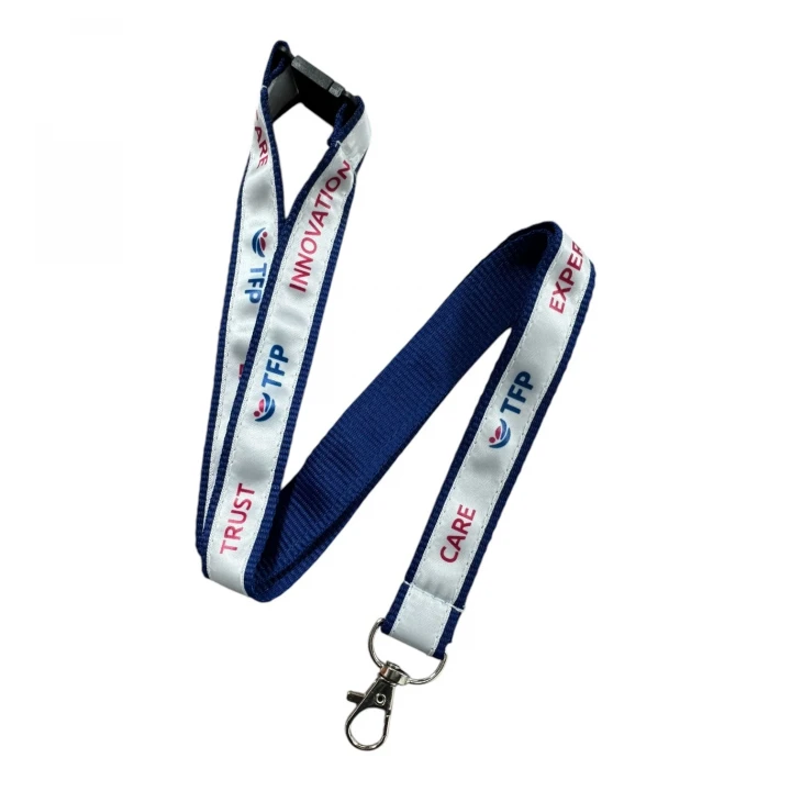 Satin Applique Lanyard