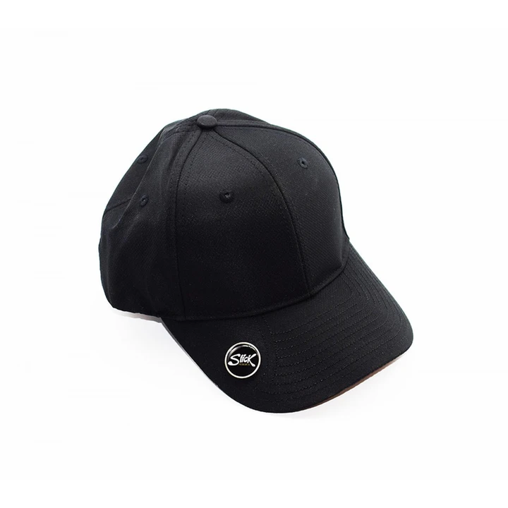 Golf Cap 6 Panel Polyester With Ball Marker To The Peak