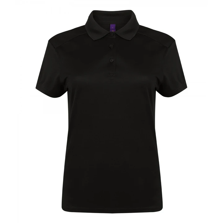 Henbury Stretch Microfine Pique Women'S Golf Polo