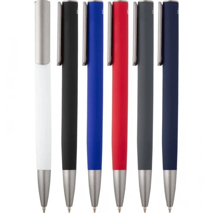 Ziggur Aluminium Ballpoint Pen (blue ink)