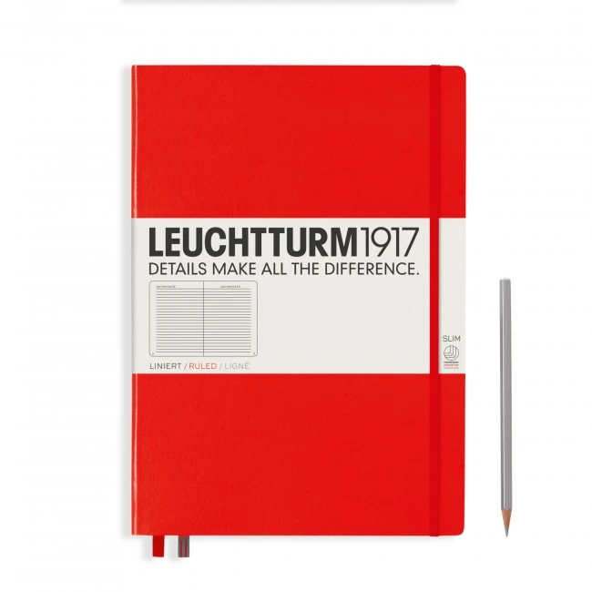 Leuchtturm Hardcover Master Slim A4+ Notebook