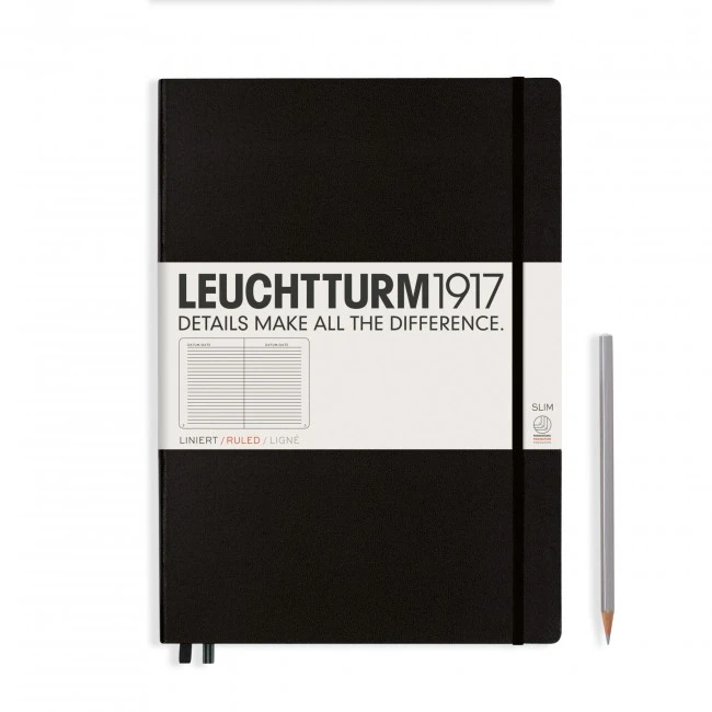 Leuchtturm Hardcover Master Slim A4+ Notebook