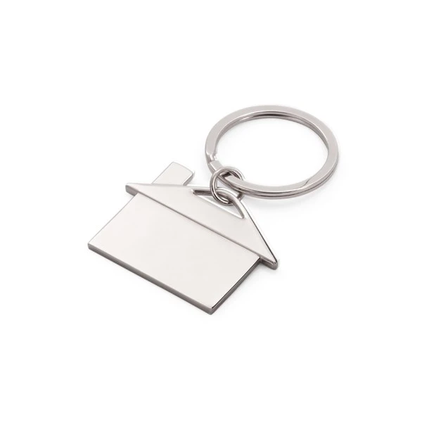 Metal House Keyring