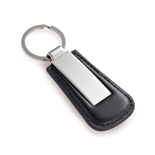 Leather Metal Keyring