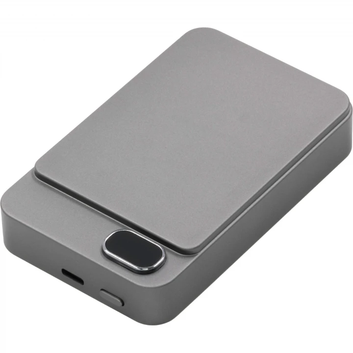 BrandCharger Recycled Steel Wireless Power Bank