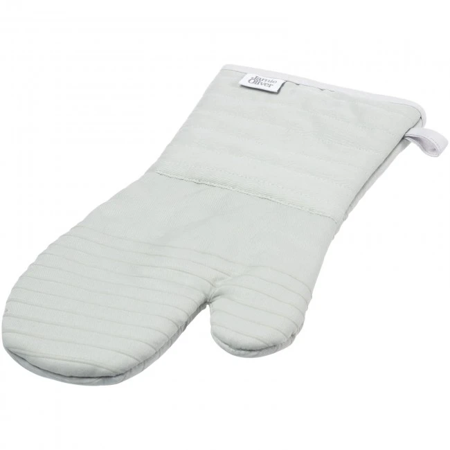 Belfast cotton oven mitt with silicone