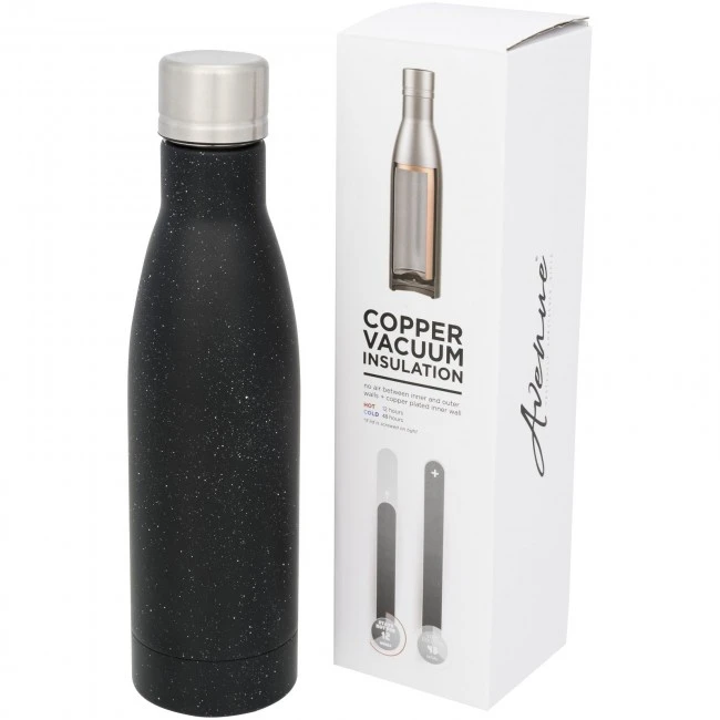 Vasa speckled copper vacuum insulated bottle