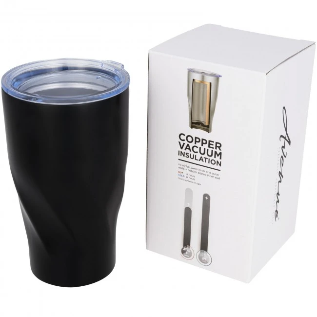 Hugo copper vacuum insulated tumbler