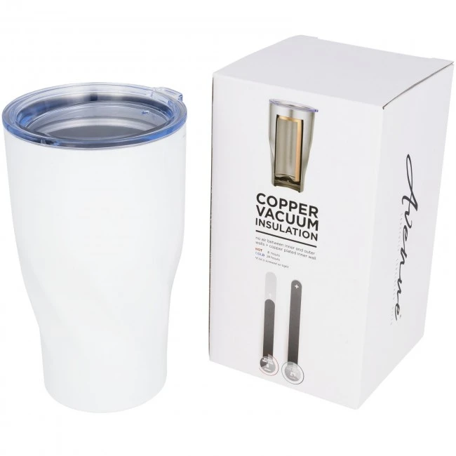 Hugo copper vacuum insulated tumbler