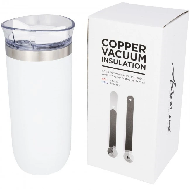 Twist non leaking copper vacuum insulated tumbler