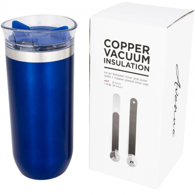 Twist non leaking copper vacuum insulated tumbler