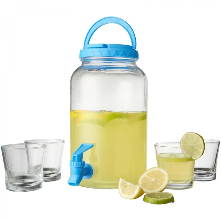 Festi 5-piece beverage dispenser set