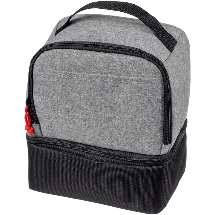 Dual cube lunch cooler bag