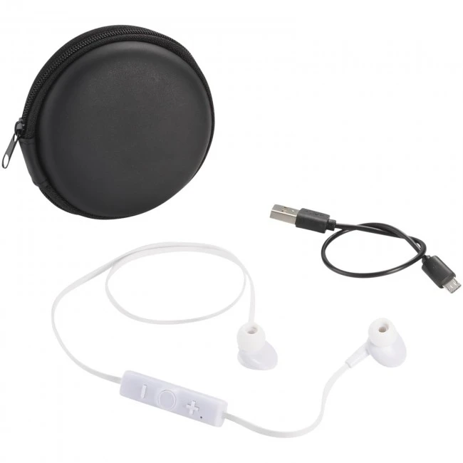 Sonic Bluetooth® earbuds with carrying case