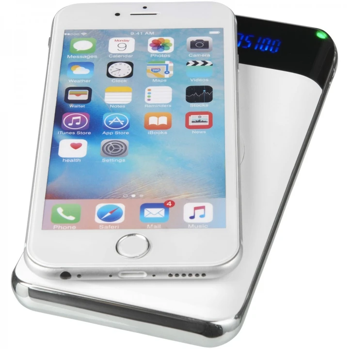 Constant 10.000 mAh wireless power bank with LED