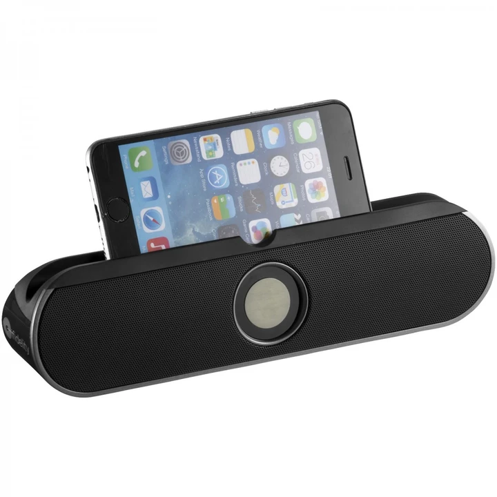 Rollbar Bluetooth® speaker and smartphone stand