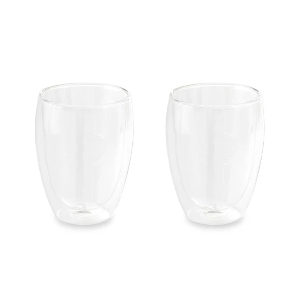 Machiato Set Of 2 Isothermal Glass Cups