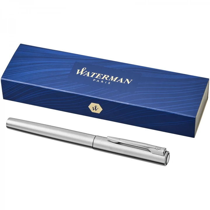 Graduate stainless steel rollerball pen