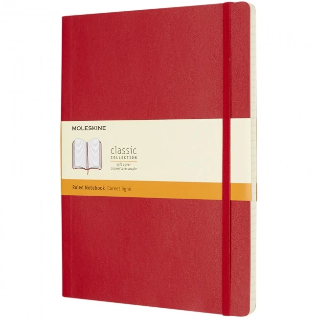 Classic XL soft cover notebook - ruled