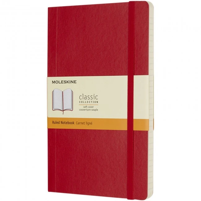 Classic L soft cover notebook - ruled