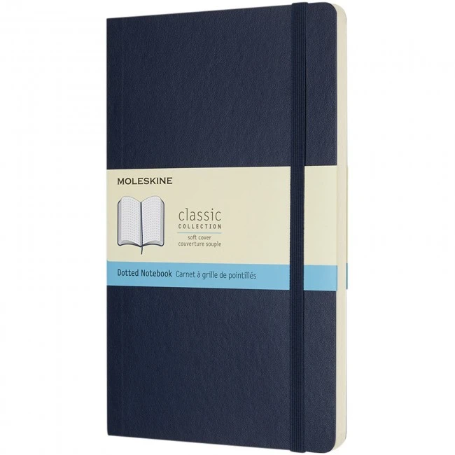 Classic L soft cover notebook - dotted