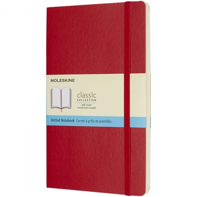 Classic L soft cover notebook - dotted