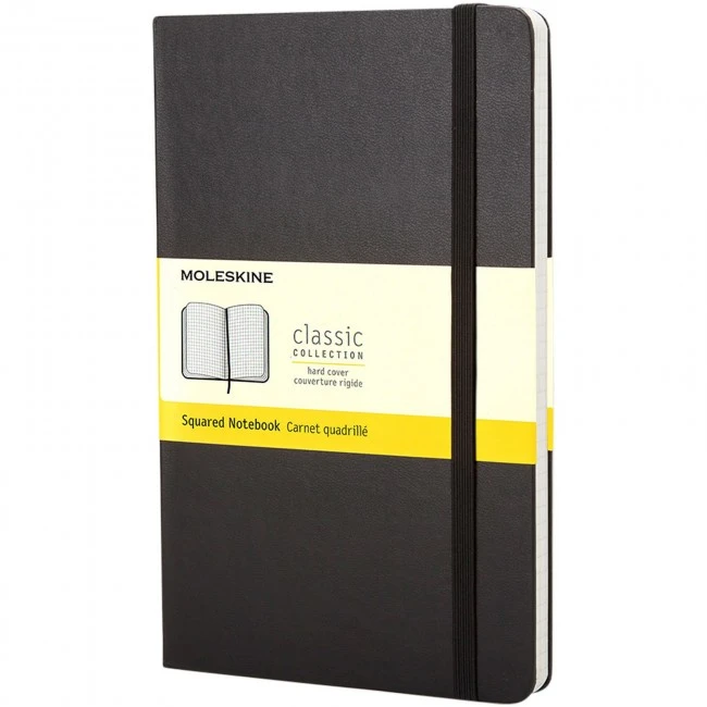 Classic PK hard cover notebook - squared