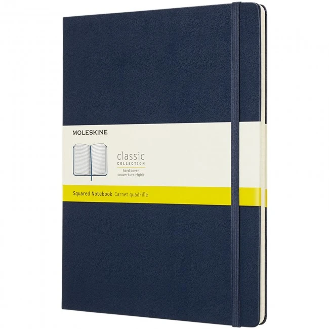 Classic XL hard cover notebook - squared