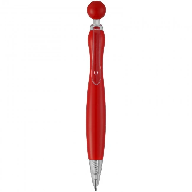 Naples ballpoint pen with ball-shaped clicker