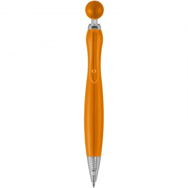 Naples ballpoint pen with ball-shaped clicker