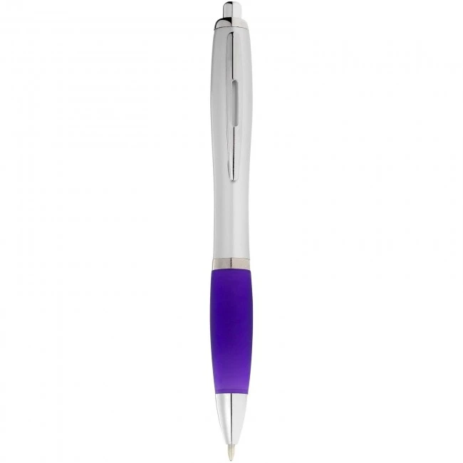 Nash ballpoint pen with coloured grip