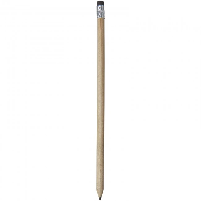 Cay wooden pencil with eraser