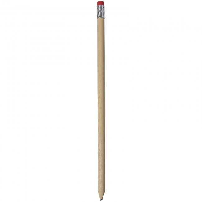 Cay wooden pencil with eraser