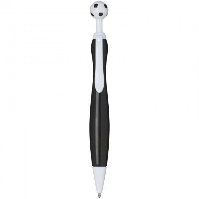 Naples ballpoint pen with football-shaped clicker