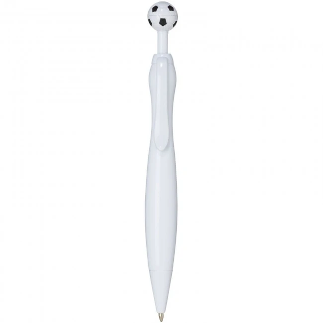 Naples ballpoint pen with football-shaped clicker