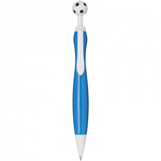 Naples ballpoint pen with football-shaped clicker