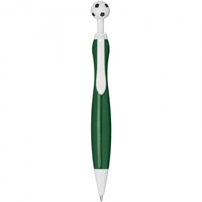 Naples ballpoint pen with football-shaped clicker