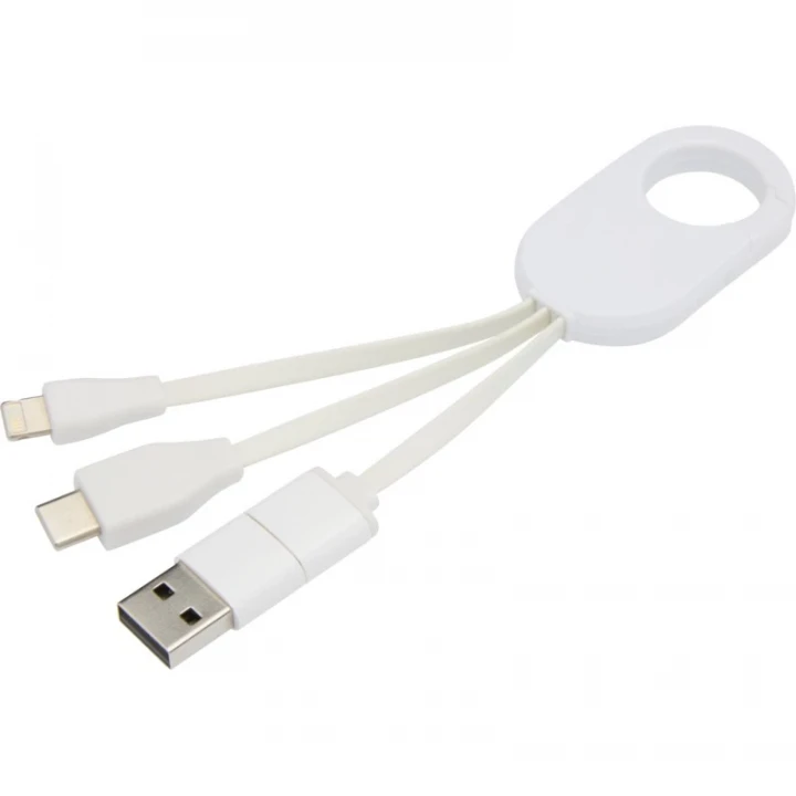 Troop 4-in-1 Recycled Plastic Charging Cable