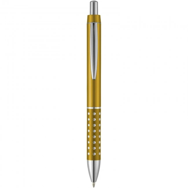 Bling ballpoint pen with aluminium grip