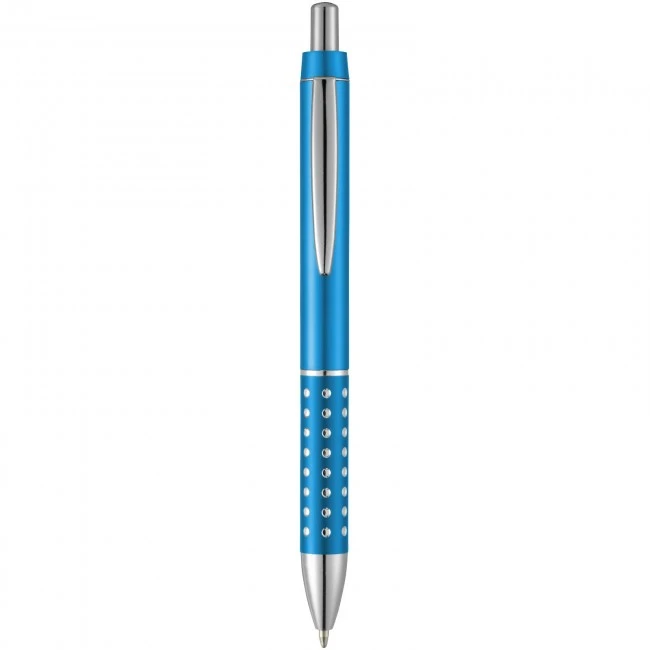 Bling ballpoint pen with aluminium grip