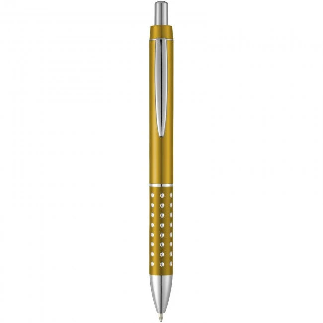 Bling ballpoint pen with aluminium grip